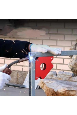 25lbs 11 Kg Destekli Açılı Manyetik Kaynak Lehinleme Gönye Tutucu
