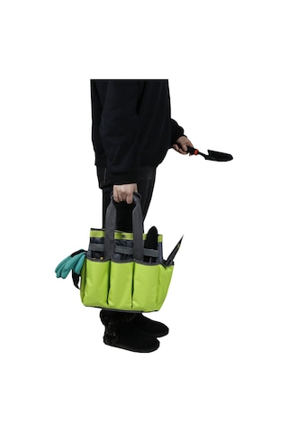 Bahçe Alet Çantası Bahçe Tote Büyük Organizer Çanta Dış Mekan Taşınabilir Bahçe Çantası