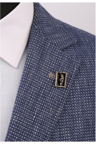 Atatürk Silüeti Siyah Rozet Şık Tasarım Gold Altın