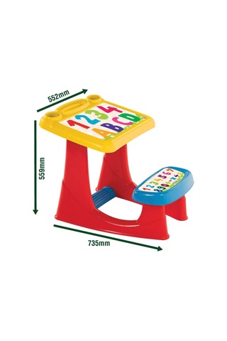 03052 Dede Çalışma Masası Çok Renkli