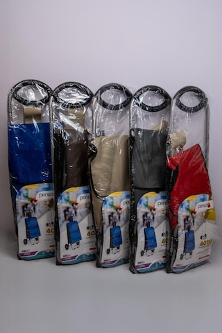 Perilla Royal Kumaş Torbalı Pazar Arabası 30lt Karışık Renk Dm-401h