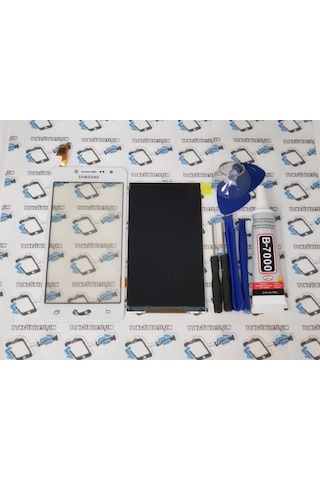 Samsung Uyumlu Galaxy Grand Prime G530 Dokunmatik Iç Lcd Beyaz