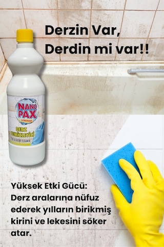 Derz Temizleyici 1lt Tekli