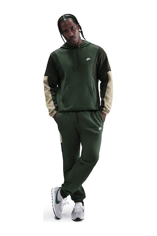 Nike Hv1165-323 Club Fleece Erkek Tracksuit Takım - Yeşil
