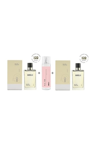 Bargello 122 + 122 100 ML EDP + No:122 Edt Body Mist 210 Ml - Mnmsbmeori122no1 Diğer