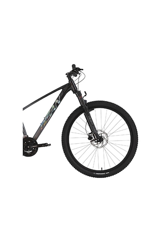 Bisan Bold 8.3 - 26 Jant 13'' 33cm Xs Kadro 24 Vites Dağ Bisikleti - Siyah / Gri Çok Renkli