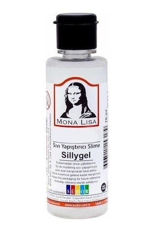 Slime Seti Fosforlu Sarı Renk 70 ML Renkli Slaym Südor Sılaym Set