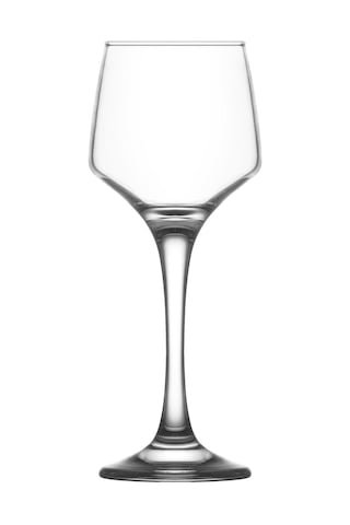 LAV Lal Cam Likör Kadehi 6'lı 80 ml Ayaklı (Şerbet Bardağı )