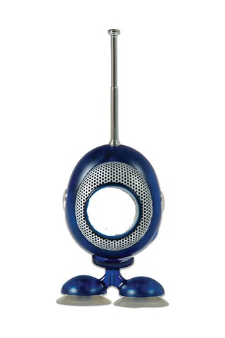 Bst - 120 Bubble Radyo - Mavi Hediyelik Cihaz Eğlence Ürünü Oda Aksesuarı
