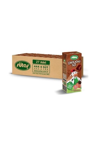 Sütaş Çikolatalı Süt 27 x 200 ML