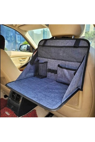 Araba Koltuk Arkası Eşya Düzenleyici Organizatör Katlanır Ve Masa Olma Özelliği Araç İçi Organizer