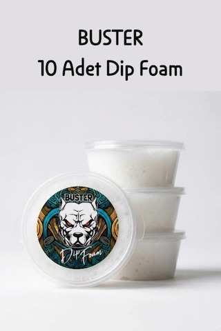 Buster Clean Cup Tattoo İğne Temizleme Süngeri- Kalıntı Bırakmayan Özel Sünger 10 Adet