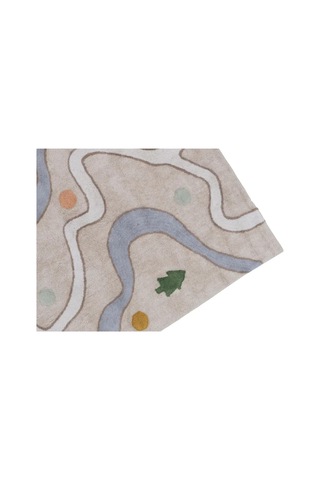 Furry Map Halı 120x180 Cm