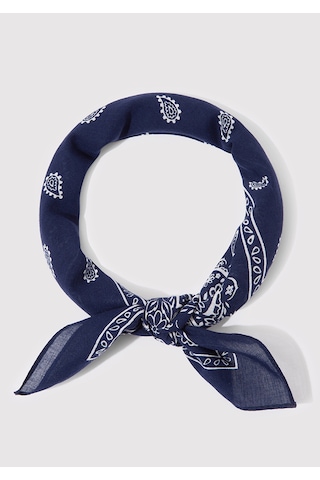 Mavi - Baskılı Lacivert Bandana 1911810-70491 Lacivert
