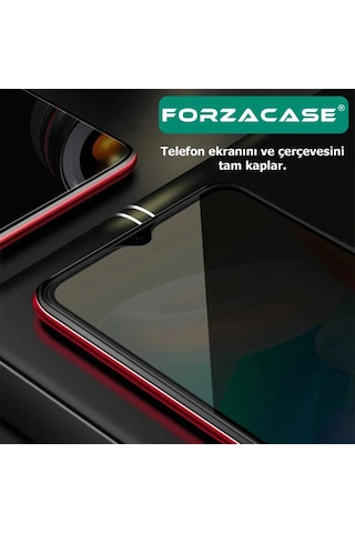 Forzacase Apple Uyumlu iPhone 17 Pro İçin Privacy Hayalet Tam Kaplar Cam Ekran Koruyucu - Fc292