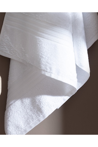 Madame Coco Martha Yüz Havlusu Tencel - Beyaz - 50x80 Cm Hvlu0000000214 Beyaz