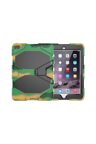 Apple İpad 5 Air 9.7 Kılıf Griffin Tablet Kapak - Kamuflaj Arka Kapak
