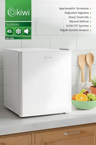 Kiwi KRF-2545 Mini Buzdolabı 45 L Kapasite & Enerji Tasarruflu