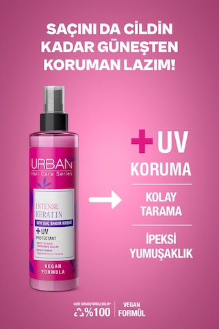 Intense & Keratin Aşırı Yıpranmış Ve Cansız Saçlara Özel Sıvı Saç Bakım Kremi 2x200ml-vegan