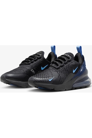 Nike Air Max 270 Hq3811-001 Siyah Lacivert Erkek Sneaker Dar Kalıp Siyah - Lacivert