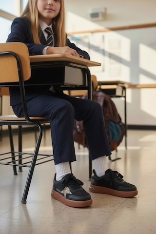 Tuğba Ortopedi 5006 Kız Çocuk Sneaker Siyah