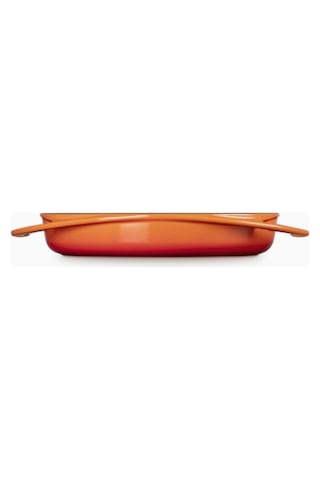 Le Creuset Döküm Tatin Fırın Kabı Profesyonel Pişirme Fırın Tepsisi Turuncu 28 Cm