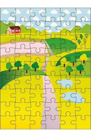 Alice And Grace Imaginory Figürlü Puzzle Çiftlik