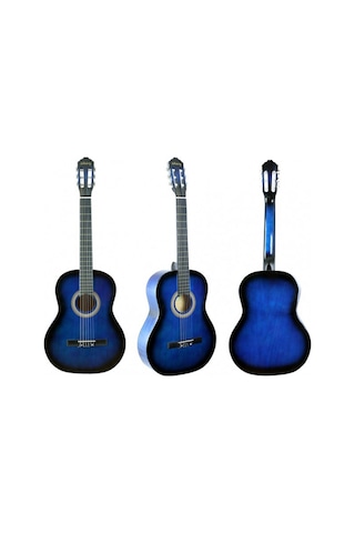 Lichtenberg Cg851 Bls Mavi Klasik Gitar Taşıma Çantalı