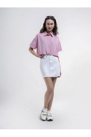 Loft Kadın Gömlek Pembe Lf2035407 24yp69000228 P69512 Pembe