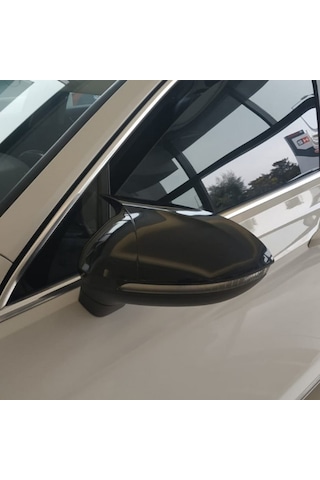 Volkswagen Passat B8 Yarasa Ayna Kapağı Parlak  Siyah