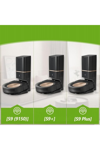 Sointeresting Irobot Roomba S9 9150 S9+ S9 Plus 9550 S Serisi Elektrikli Süpürge Kauçuk Silindir Fırça Hepa Filtre Yan Fırça Parçaları