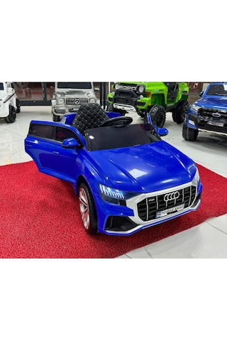 Poyraz Akülü Audi Q5 Akülü Araba 12v 0-6yaş Özel Plaka Lacivert