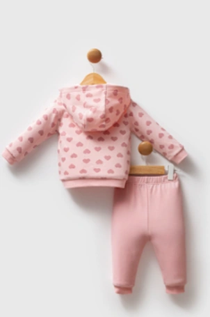 U.S. Polo Assn. 3lü Takım Açık Pembe-12789 Pembe