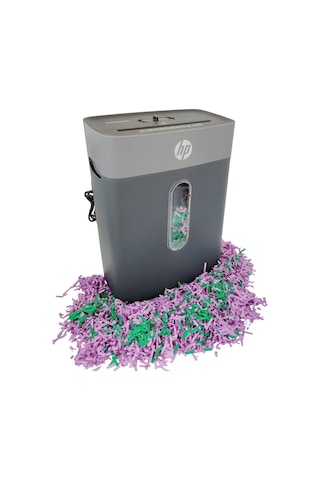 HP OneShred 815CC Evrak İmha Makinesi / Kağıt Kırpma Makinesi - Çapraz/konfeti kesim -5mm x 18mm-15lt