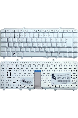 Dell Uyumlu Inspiron 1545, 1546 Klavye (Gümüş)
