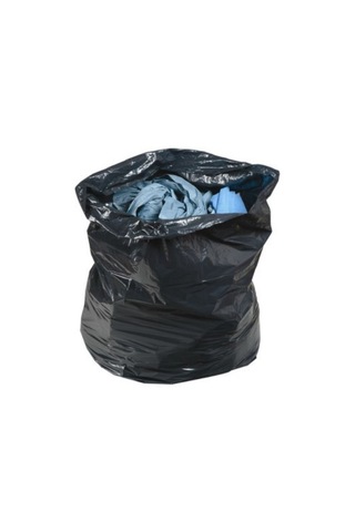 Kalın Çöp Torbası 10'lu Boy 400 Gr X 1 Rulo 80x110 Cm Siyah Çöp Poşeti