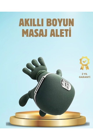 Buğz Isıtmalı Boyun Ve Omuz Masaj Aleti Kablosuz Çok Renkli