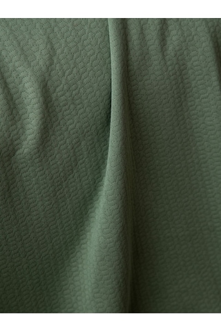 Lily Marsala Pikeli Set Yeşil Çift Kişilik Yeşil