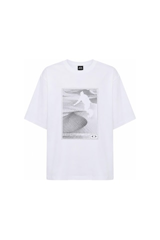 Oakley Sandboard Erkek T-shirt-foa407982 Beyaz