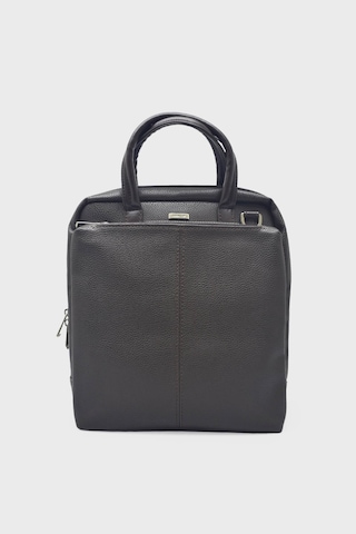 Kanuga Ysmn1595 Kahverengi Unisex Dik Evrak Çantası Kahverengi