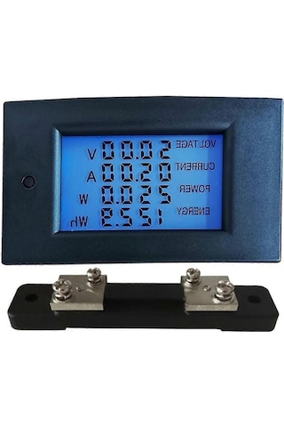 Motion Watt Paneli Ölçümü Metre Güneş Enerjisi Dijital Dc 5kw 50a 4'lü Fonksiyonlu - Lp