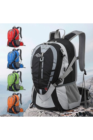 Dianziye 25l Dayanıklı Seyahat Sırt Çantası - Konforlu Ve Hacimli Outdoor Gezi Çantası Kırmızı
