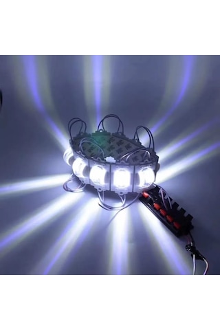 Yeni Nesil Modül Geniş(Yan)Açılı Güçlü Led Işık 12V-1.5W (5 Adet)
