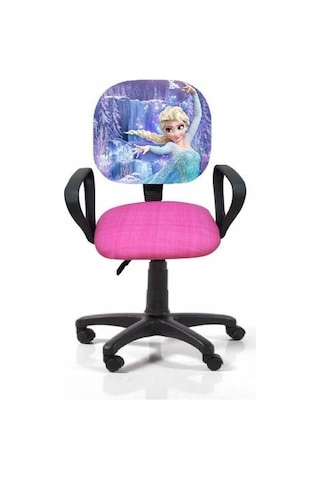 Depolife Frozen Desenli Çocuk Çalışma Koltuğu Karlar Ülkesi Çocuk