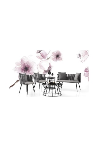 Erezogullari_Mobilya Modern Bekleme Odası Ofis Oturma Grubu Mobilyası (2+1+1)