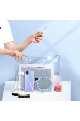 Mcdodo CA-1863 Typec To İphone Uyumlu PD 36W Hızlı Data-Şarj Kablo 1.2m Mor