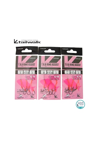 Tailwalk T.r.b Çiftli Tai Rubber Assist İğne S 3 Adet