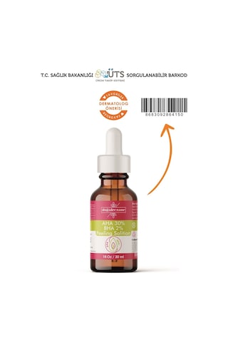 Doğal Eczane Aha-Bha Leke Karşıtı Cilt Tonu Eşitleyici Peeling Serum 30 ML