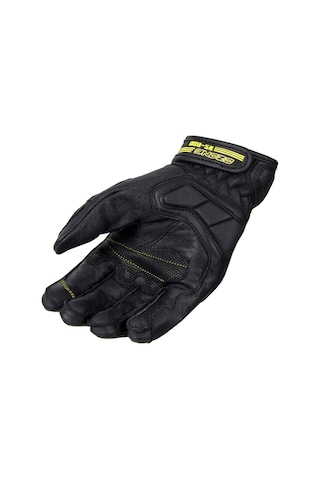 Ozone Rs600 Short Deri Motosiklet Eldiveni 66217 Siyah Yeşil