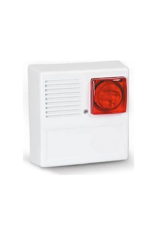 Eds As495l Led Flaşörlü Metal Muhafazalı Harici Siren 110db